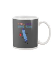 Librarian Crayon Blue Mug tile