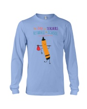 Teacher Crayon Orange Long Sleeve Tee tile