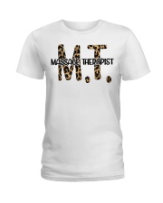 Massage Therapist Ladies T-Shirt tile