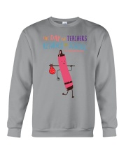Teacher Crayon Red Crewneck Sweatshirt tile