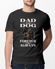 Dachshund Dad and dog forever Classic T-Shirt lifestyle-mens-crewneck-front-13