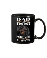 Dachshund Dad and dog forever Mug tile