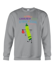 Kindergarten Crayon Green Crewneck Sweatshirt tile