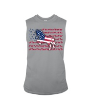 Horse American Flag Sleeveless Tee tile