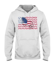 Horse American Flag Hooded Sweatshirt tile