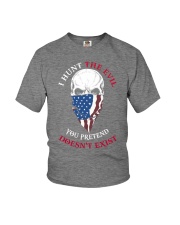 I hunt the evil you pretend doesn't exist Youth T-Shirt tile