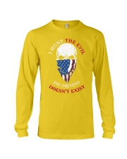 I hunt the evil you pretend doesn't exist Long Sleeve Tee tile