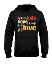 Faith Hope Love Hooded Sweatshirt tile