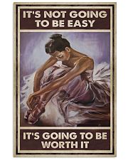 Ballet Girl It's not going to be easy 11x17 Poster front