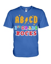 Back to school 1st Grade V-Neck T-Shirt tile
