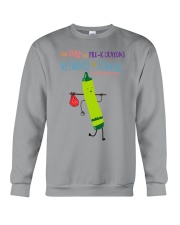 Pre-K Crayon Green Crewneck Sweatshirt tile