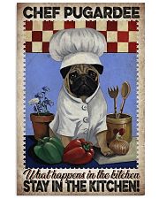 Chef Pug 24x36 Poster front