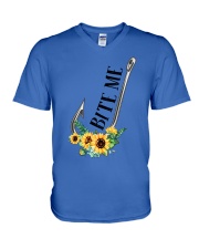 Fishing V-Neck T-Shirt tile