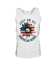 Just an all American Nurse Unisex Tank tile