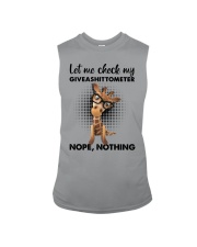 Giraffe Let me check my giveashitometer Sleeveless Tee tile