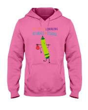 Librarian Crayon Green Hooded Sweatshirt tile