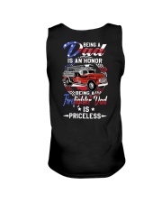 Firefighter Dad Unisex Tank tile