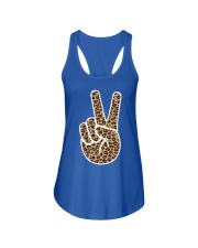 Peace Sign Ladies Flowy Tank tile