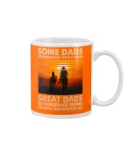 Great dad go horseback riding with daughter Mug tile