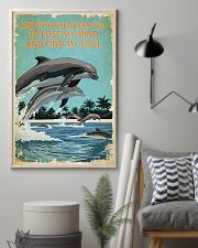 Dolphins And into the ocean I go 11x17 Poster lifestyle-poster-1