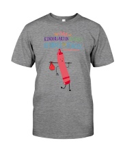 Kindergarten Crayon Pink Premium Fit Mens Tee tile