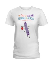Nhq97 Teacher Purple 2 Ladies T-Shirt tile