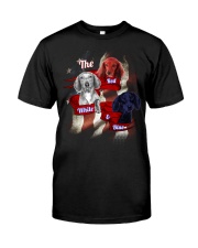 The red white and blue Classic T-Shirt front