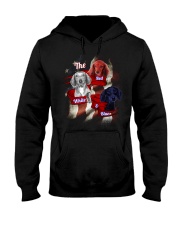 The red white and blue Hooded Sweatshirt tile