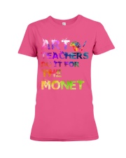 Art Teacher Premium Fit Ladies Tee tile