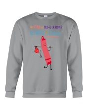 Pre-K Crayon Pink Crewneck Sweatshirt tile