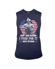 Nv Veteran I paid for it Sleeveless Tee tile