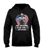 Nv Veteran I paid for it Hooded Sweatshirt tile