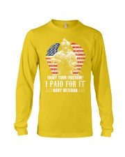 Nv Veteran I paid for it Long Sleeve Tee tile