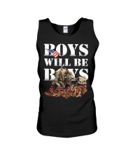 Boys will be boys Unisex Tank tile