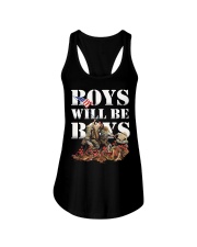 Boys will be boys Ladies Flowy Tank tile