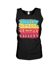 Sign Language Alphabet Unisex Tank tile