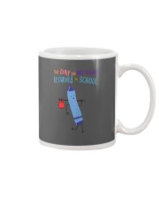 Art Teacher Crayon Blue 2 Mug tile