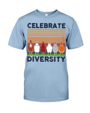 Chicken Celebrate Diversity Premium Fit Mens Tee tile