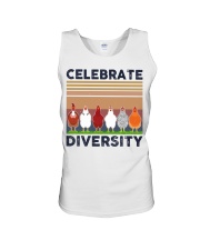 Chicken Celebrate Diversity Unisex Tank tile