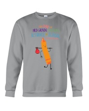3rd Grade Crayon Orange Crewneck Sweatshirt tile
