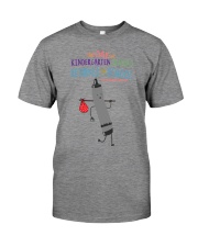Kindergarten Crayon Black Premium Fit Mens Tee tile