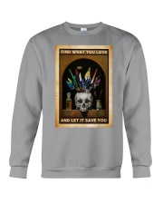 Art Find What You Love Crewneck Sweatshirt tile