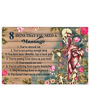Massage Therapist 17x11 Poster front