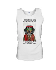Dachshund Hippie Unisex Tank tile