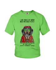 Dachshund Hippie Youth T-Shirt tile