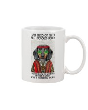 Dachshund Hippie Mug tile