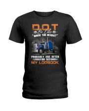 Trucker DOT Ladies T-Shirt tile