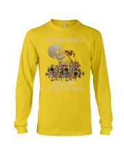 Dachshund and skull Long Sleeve Tee tile