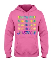 Teach for justice Hooded Sweatshirt tile