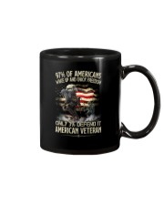 Veteran defend freedom Mug tile